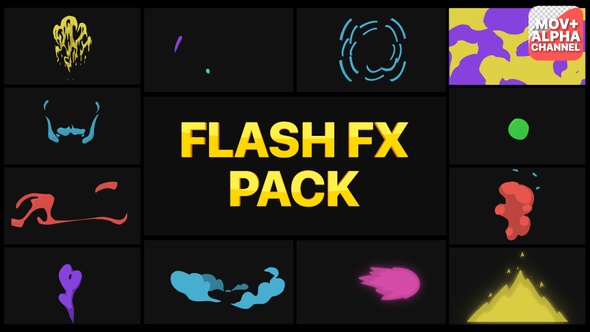 Flash Fx Pack 10 | Motion Graphics Pack