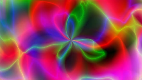 Green Red Yellow  Color Smooth Ink Animated Background alt