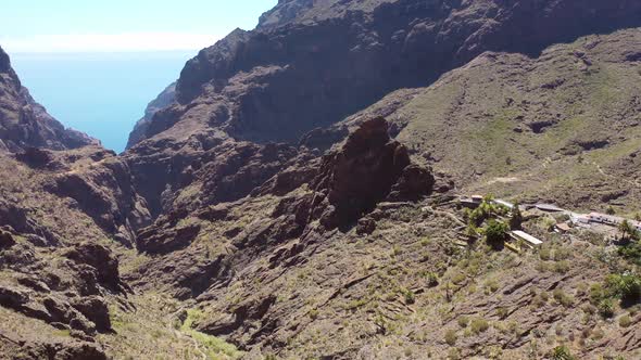 Masca Gorge and Village on the Island of TenerifeCanary IslandsSpain alt