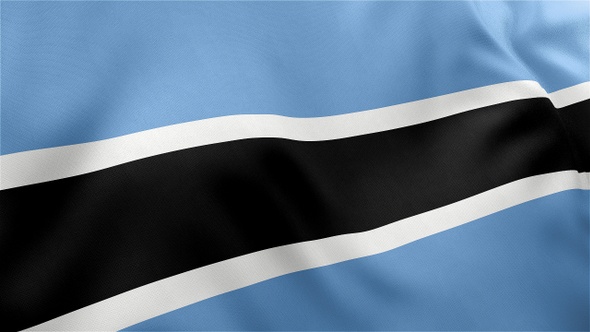 Botswana Flag alt