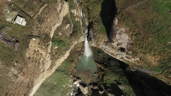 Beautiful View of Tobot Waterfall alt