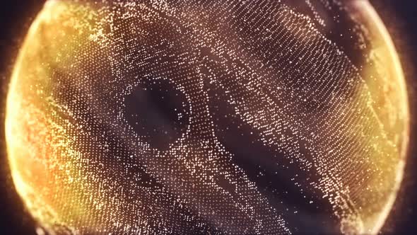 Accurate Planet Jupiter Rotating Sci Fi Style alt