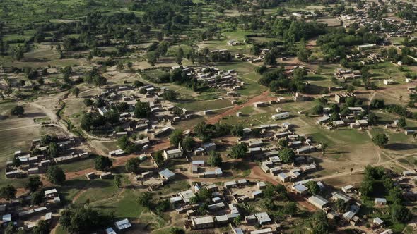 Africa Mali Village Aerial View 40