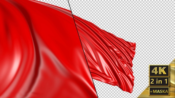 Red Cloth in Motion (Part 2)