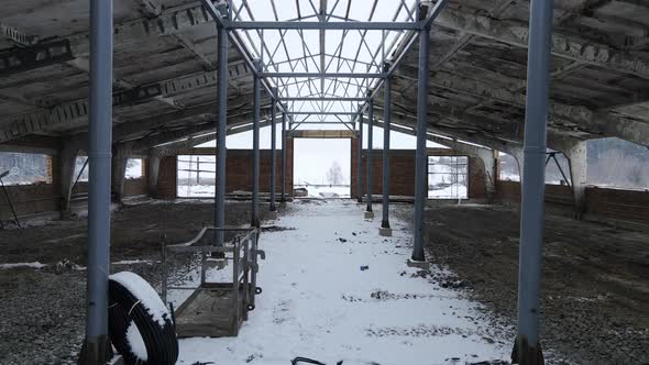 Construction Of A New Building For Keeping Cattle alt