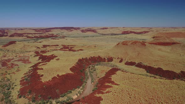 Millstream-Chichester National Park, Western Australia 4K Aerial Drone