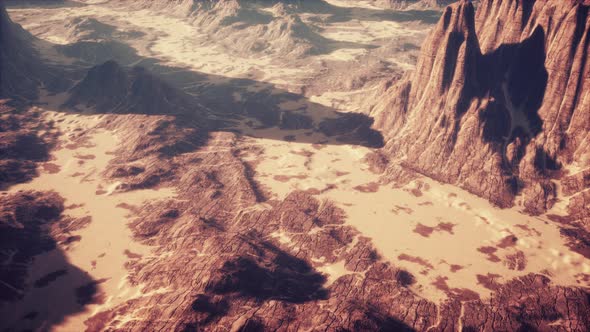 Al Shaq Great Canyon in Saudi Arabia alt