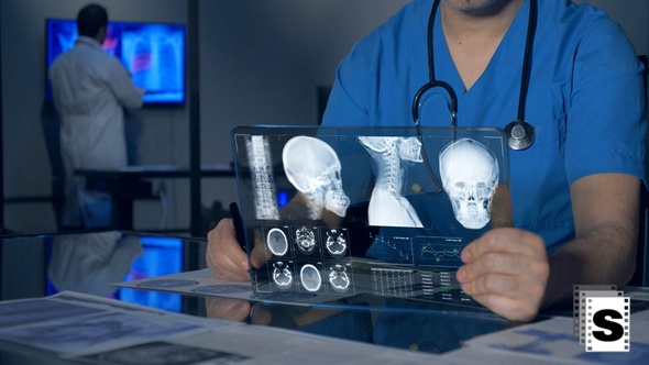 Futuristic Medical Tablet