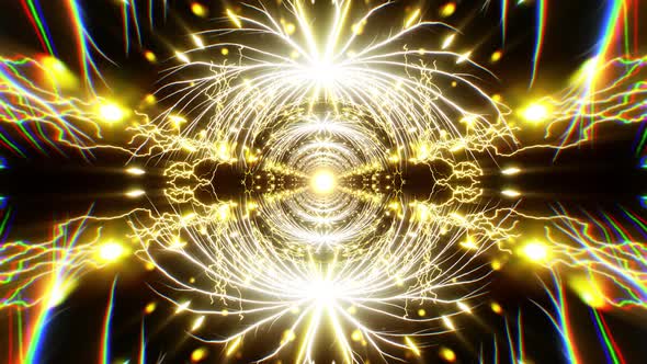 Glowing Lightning Sprites Visual Loop alt