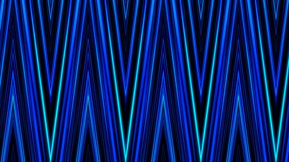 Abstract Smooth Stripes Blue Background
