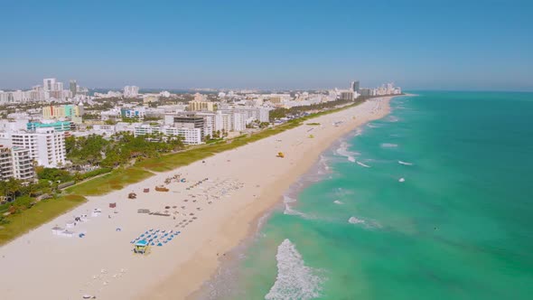 Panoramic View of South Beach, Miami Beach, 