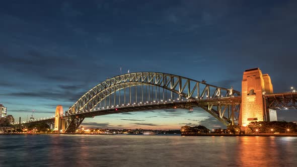 Sydney Harbour Bridge at Sunset alt