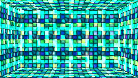 Broadcast Hi-Tech Glittering Abstract Patterns Wall Room 085