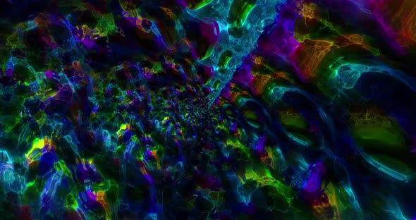 Abstract tunnel animation