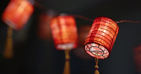 Little red lantern for chinese new year alt