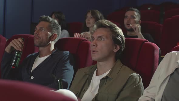 Few People Watching Horror in the Cinema alt