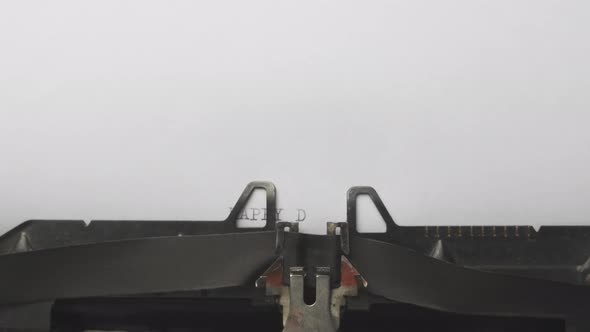 Retro Typewriter Happy Diwali Greeting Indian Culture alt