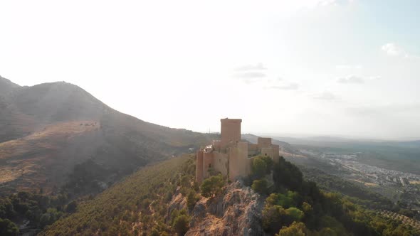 Castillo de Jaen, Spain Jaen's Castle Flying and ground shoots from this medieval castle on afterno alt