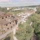 FPV drone view of old ruined factory for events 04 - VideoHive Item for Sale