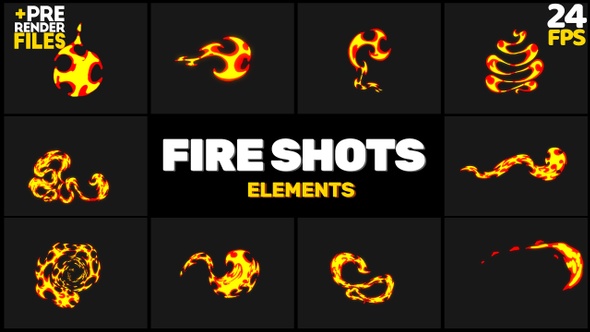 Fire Shots Pack // Motion Graphics