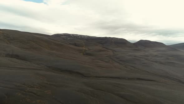 Mars Surface Landscape View