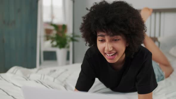 Online Learning African American Student Distance Lesson Education at Home Webinar Conference alt