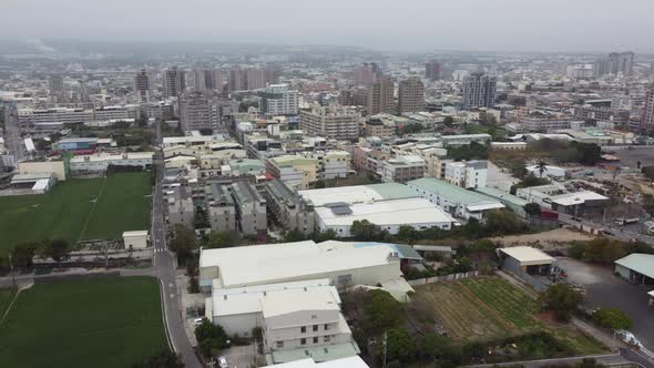 The Aerial view of Taichung alt