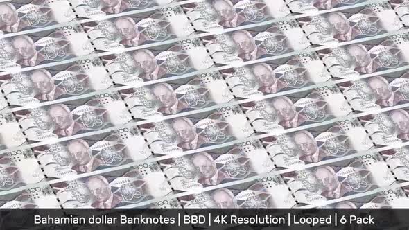 Barbados Banknotes Money / Barbadian dollar / Currency $ / BBD/ BDS | 6 Pack | - 4K alt