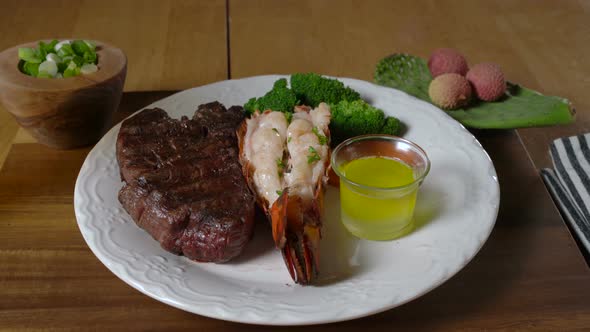  Surf and Turf with Vegetables