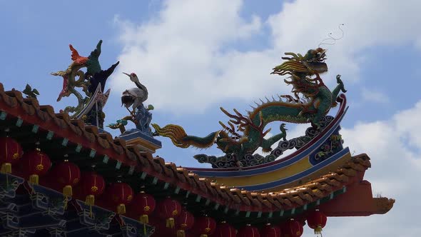 Chinese Dragon - Temple Decoration