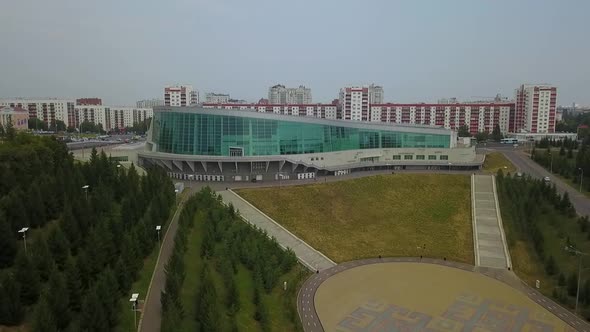 Congress Hall in Ufa the Main Meeting Place of the Summit Countries of the SCO BRICS Summit