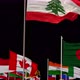 Lebanon Flag With World Flags In Alpha Channel  - VideoHive Item for Sale