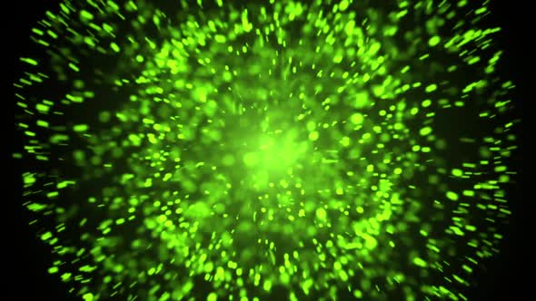 Green Particles Shockwave Style Blast alt