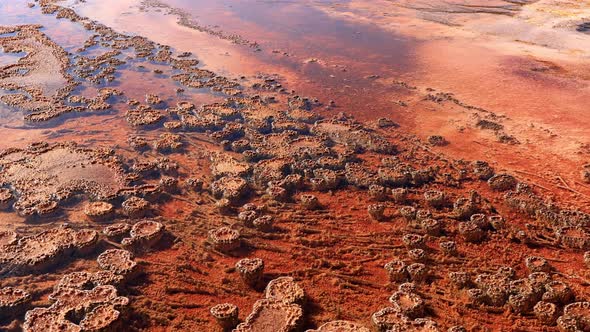 Geothermal landscapes of Yellowstone National Park alt