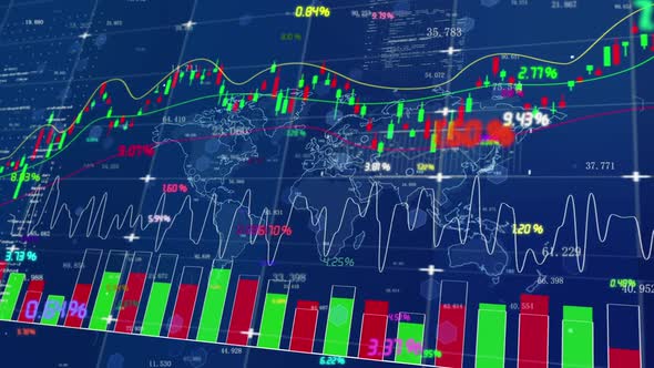 Data Chart Of Stock Market Index Trend