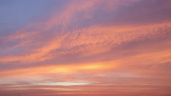 4K Sky Time lapse, Beautiful background, Sky Timelapse of skyscrapers. alt