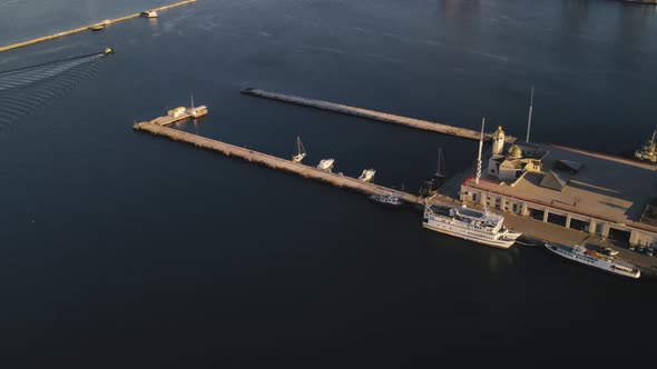 Odessa Port View From Drone alt