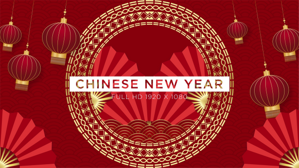 Chinese New Year VJ Loops Background
