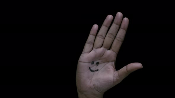 Palm Open Smiley Wave alt