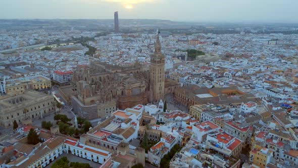 Seville City From the Air alt