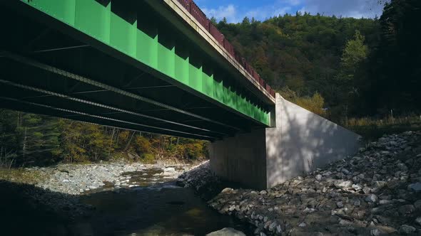 Mohawk Trail Road Under the Bridge