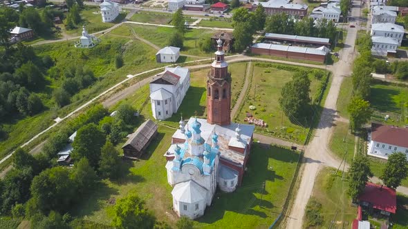 Russian Church in small town alt