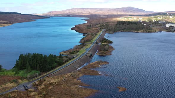 The Bridge Between Money Beg and Glenthornan Between Dunlewey Lough and Lough Nacung Upper at the alt