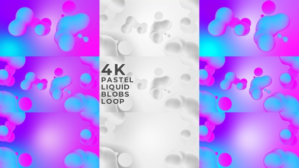 Pastel Liquid Blobs alt