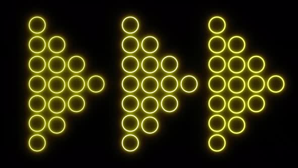 Neon Yellow Arrows Background alt