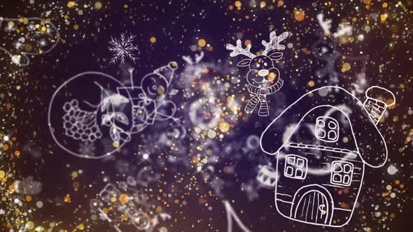 christmas and new year background alt