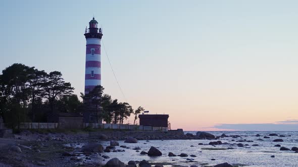 Lighthouse at Dusk alt