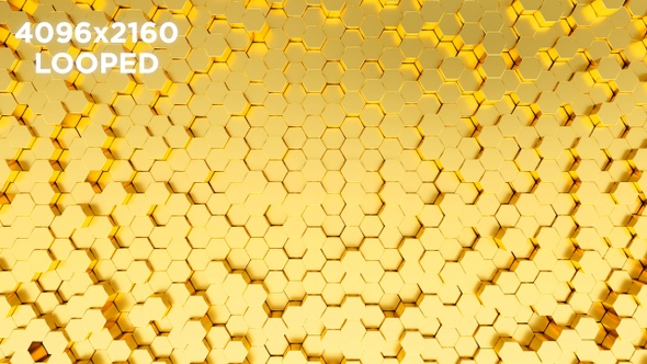 Gold Abstract Background 4K alt