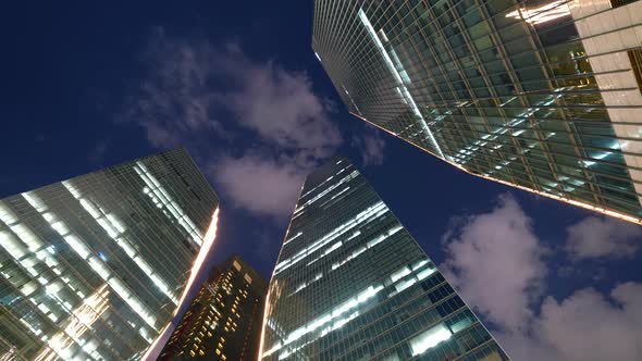 Night Business Building alt