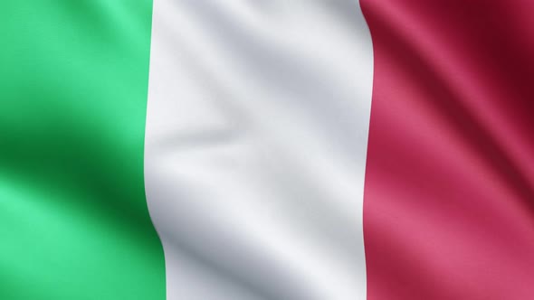 Italian flag | Flag of Italy | UHD | 60fps alt